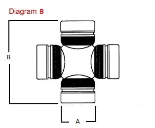 צלב U Joint ל Can Am 2