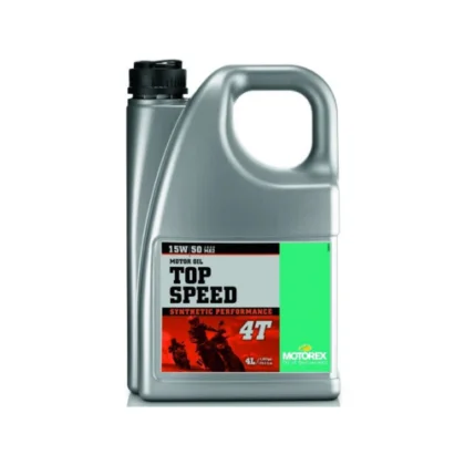 שמן סינטטי Motorex Top Speed 15w50 ליטר 4